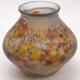 Murano vase with inclusions