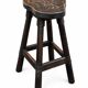 Tabourets de bar bois style Catalan Espagnol 1960s