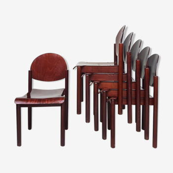 Set of 6 Baumann chairs