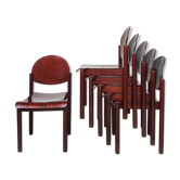 Set of 6 Baumann chairs