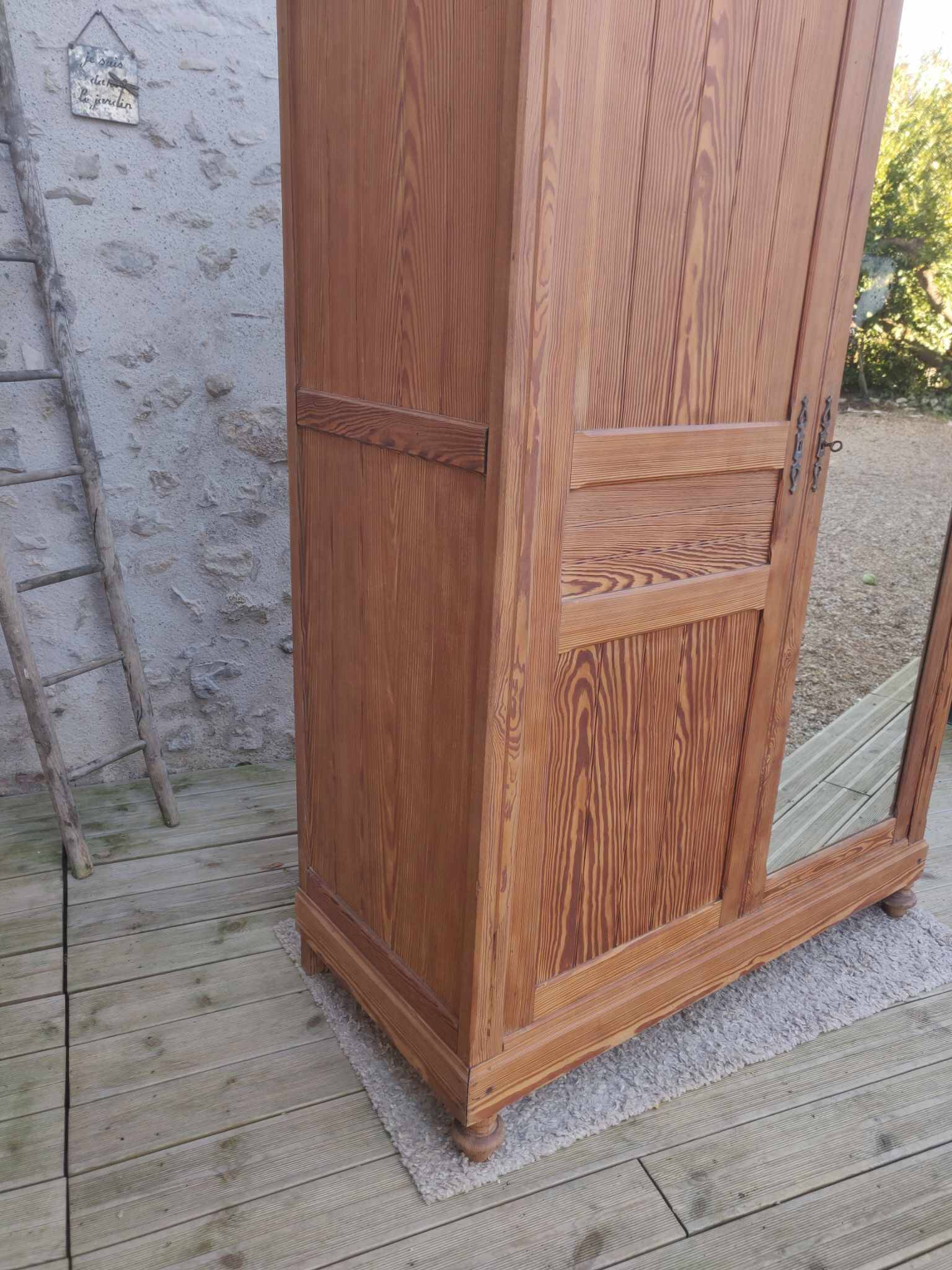 Old removable wardrobe