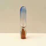 Vase by Josef Hospodka for Chribska in glass, Czechoslovakia 1960