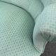 Vintage Celadon Velvet Sofa