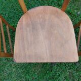 6 sanded bistro chairs