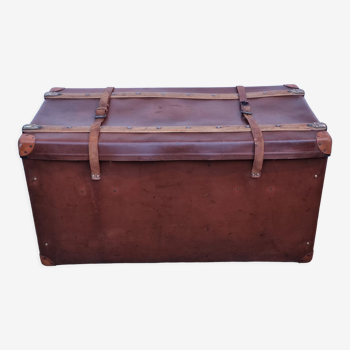 Travel trunk "titan" e&m malard, paris, 30-40s, 100 cm