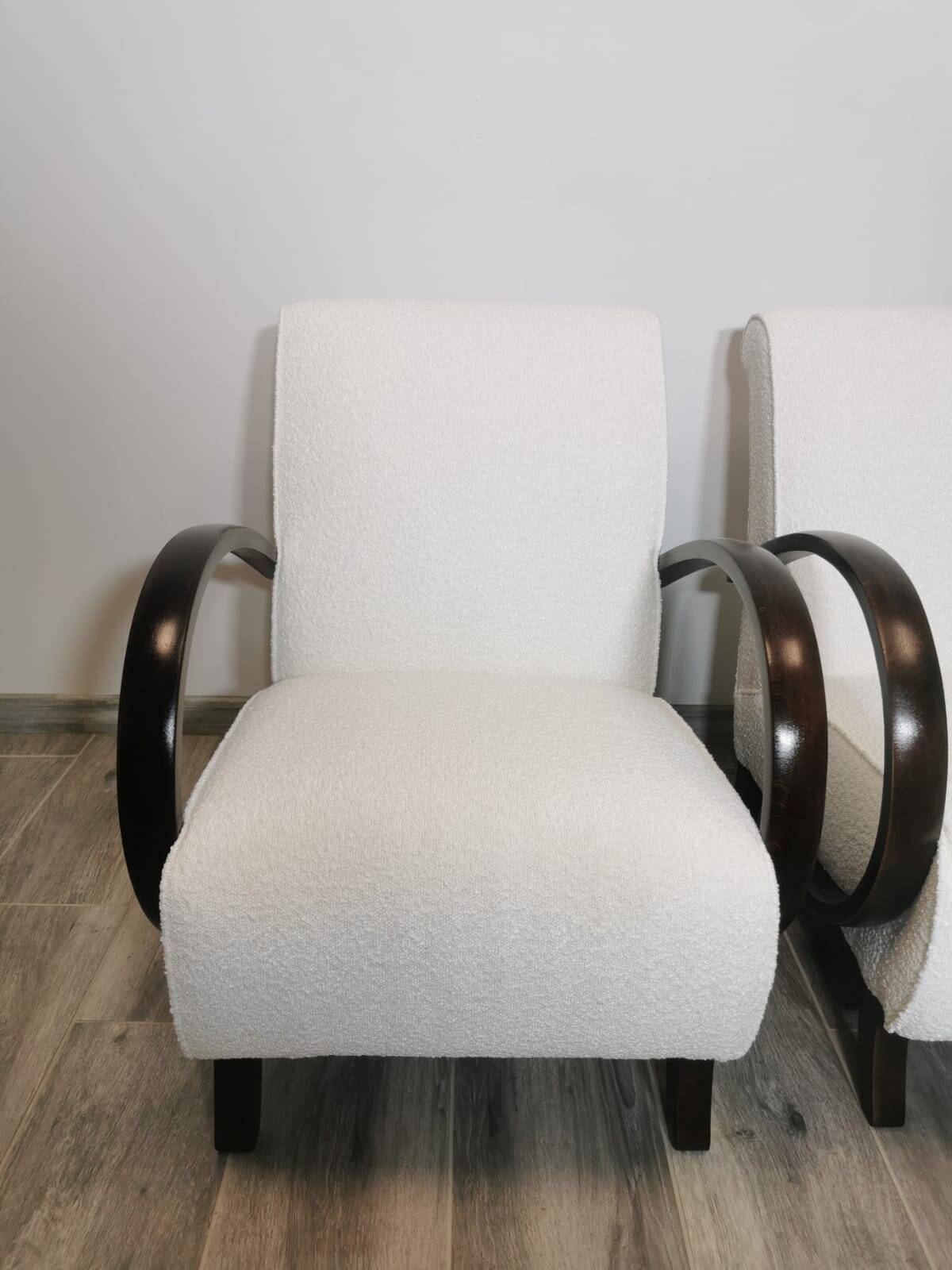 Armchairs by Jindrich Halabala, 1940s, Set of 2
