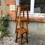 1950 wooden handle stools