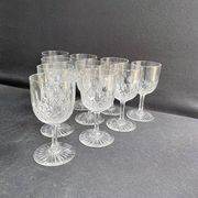 10 Verres à porto Baccarat taille 5475