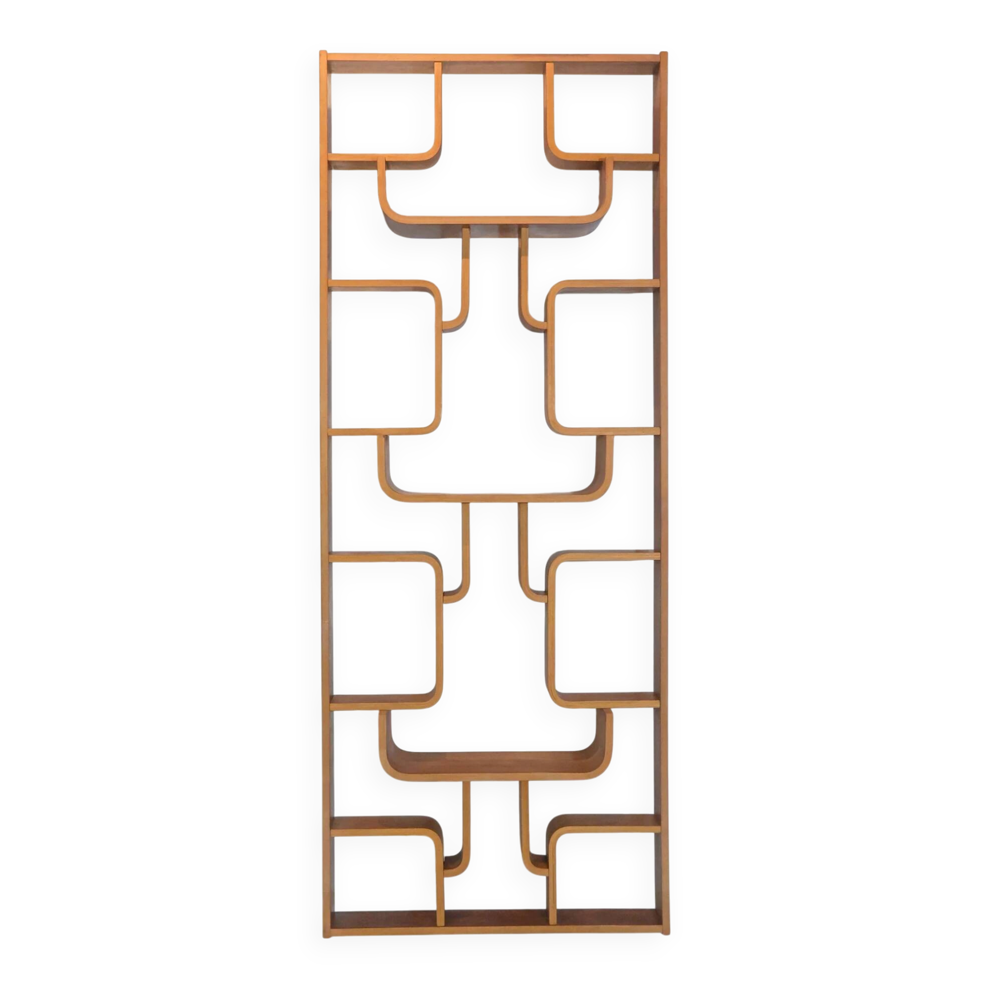 Modernist screen with square edges / space divider by Ludvik Volak, 1960s