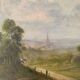 Oil on canvas from the beginning of the 20th century by Sivel