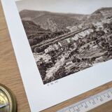 Amélie-les-Bains, vintage, photo print from 1935.
