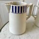 trio of earthenware pitchers CM Paris model "Monique" 30s