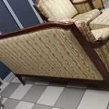 Ensemble fauteuil et canapé en tissu
