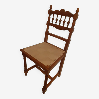 Henri II chair renovate with crossed jute strap