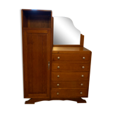 Vintage asymmetrical cabinet