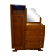 Vintage asymmetrical cabinet