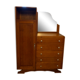 Vintage asymmetrical cabinet