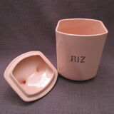 Ancient spice pot in st-Amand earthenware