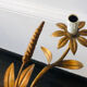 Florentine chandelier in wheat ear style by Hans Kögl Hollywood Regency