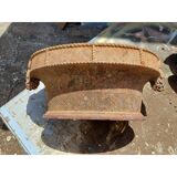 5 cast iron planters from 1900: Charleville - Mézières