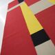 Rare Bauhaus Geometric Carpet, 1940s