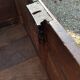 18th century carved oak wooden chest