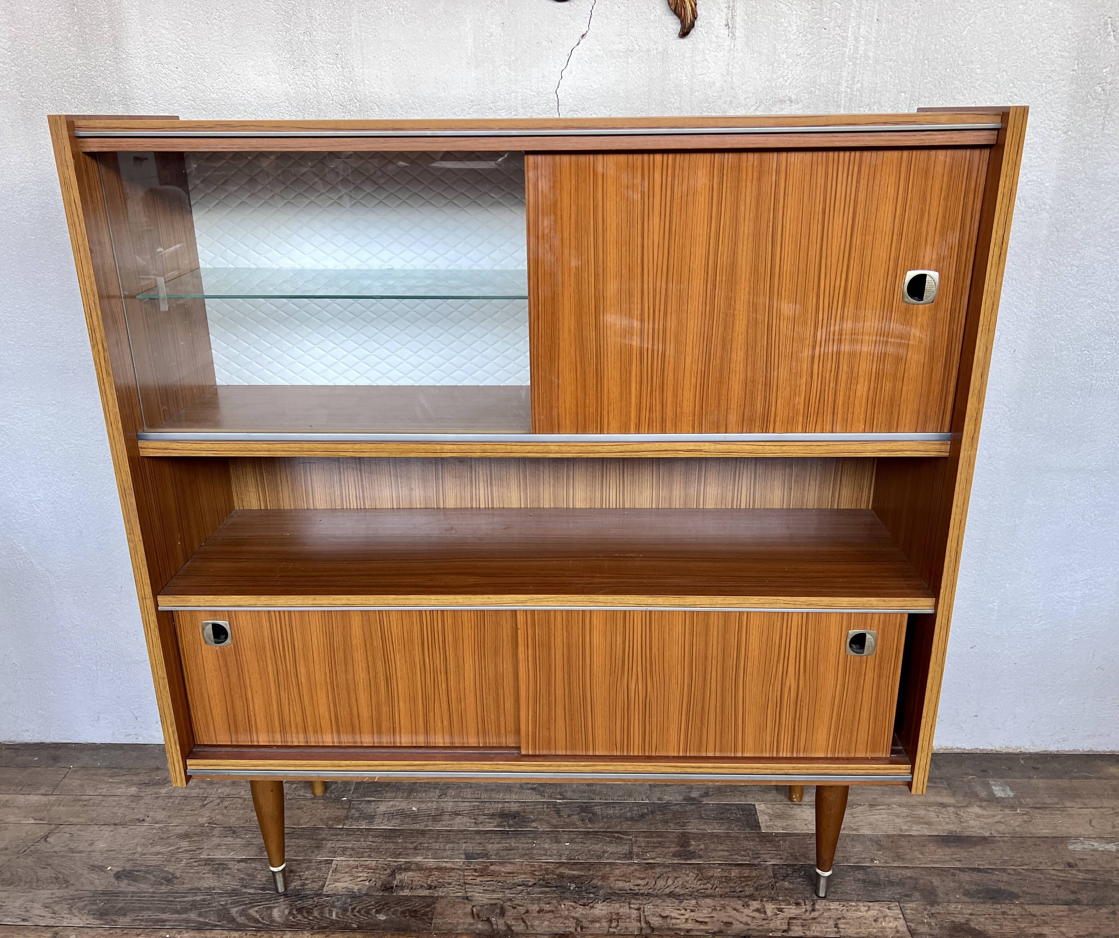 High living buffet bahut scandinavian vintage 1960
