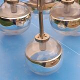 Space age design chandelier from the 70s