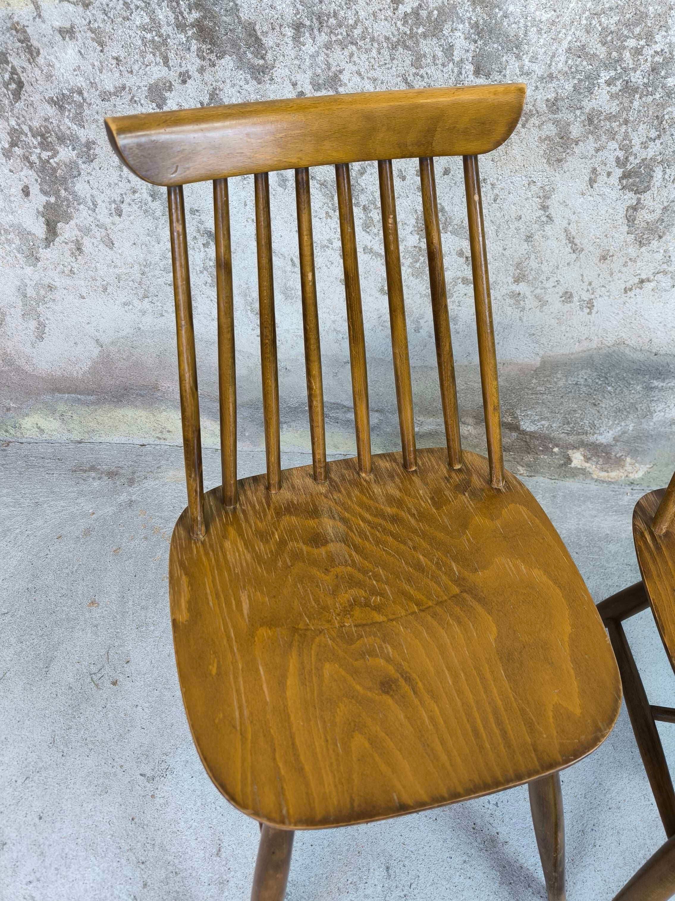 Pair of vintage Scandinavian chairs.