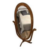 Psyche, oval standing mirror