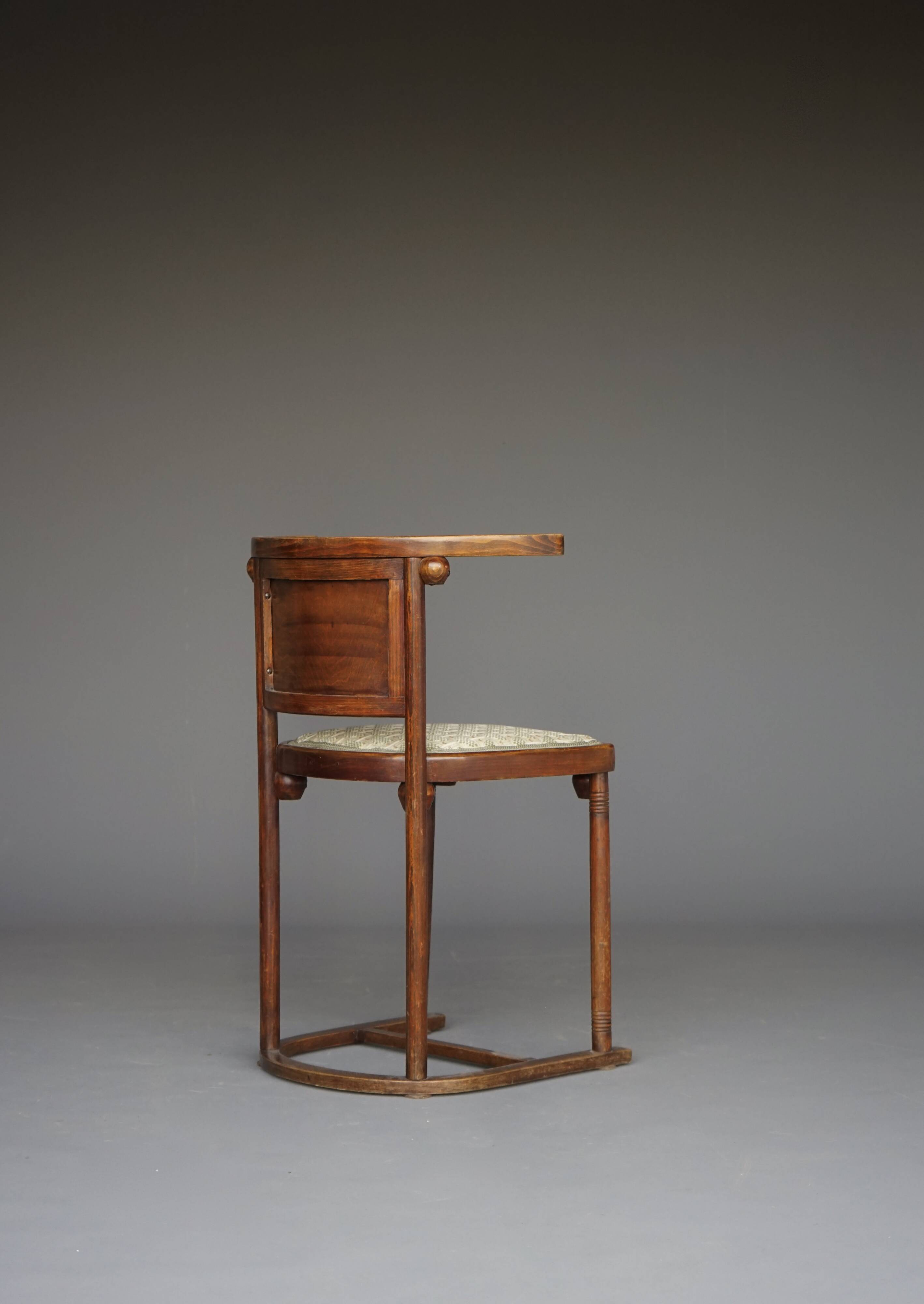 Secessionist Chair attributed to Josef Hoffmann, 1920s