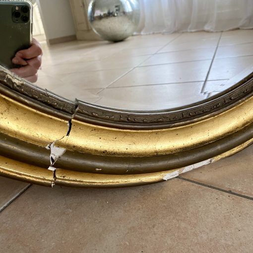 Oval mirror 115X77cm