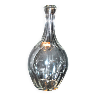 Antique balloon carafe in BACCARAT crystal with flat ribs Catalog from 1907