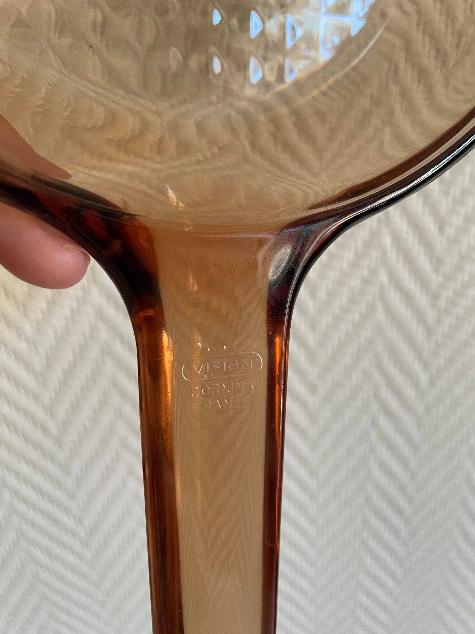 Poêle Vision Corning verre vintage | Selency