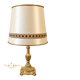 Vintage brass table lamp – 1950s – Rococo style base