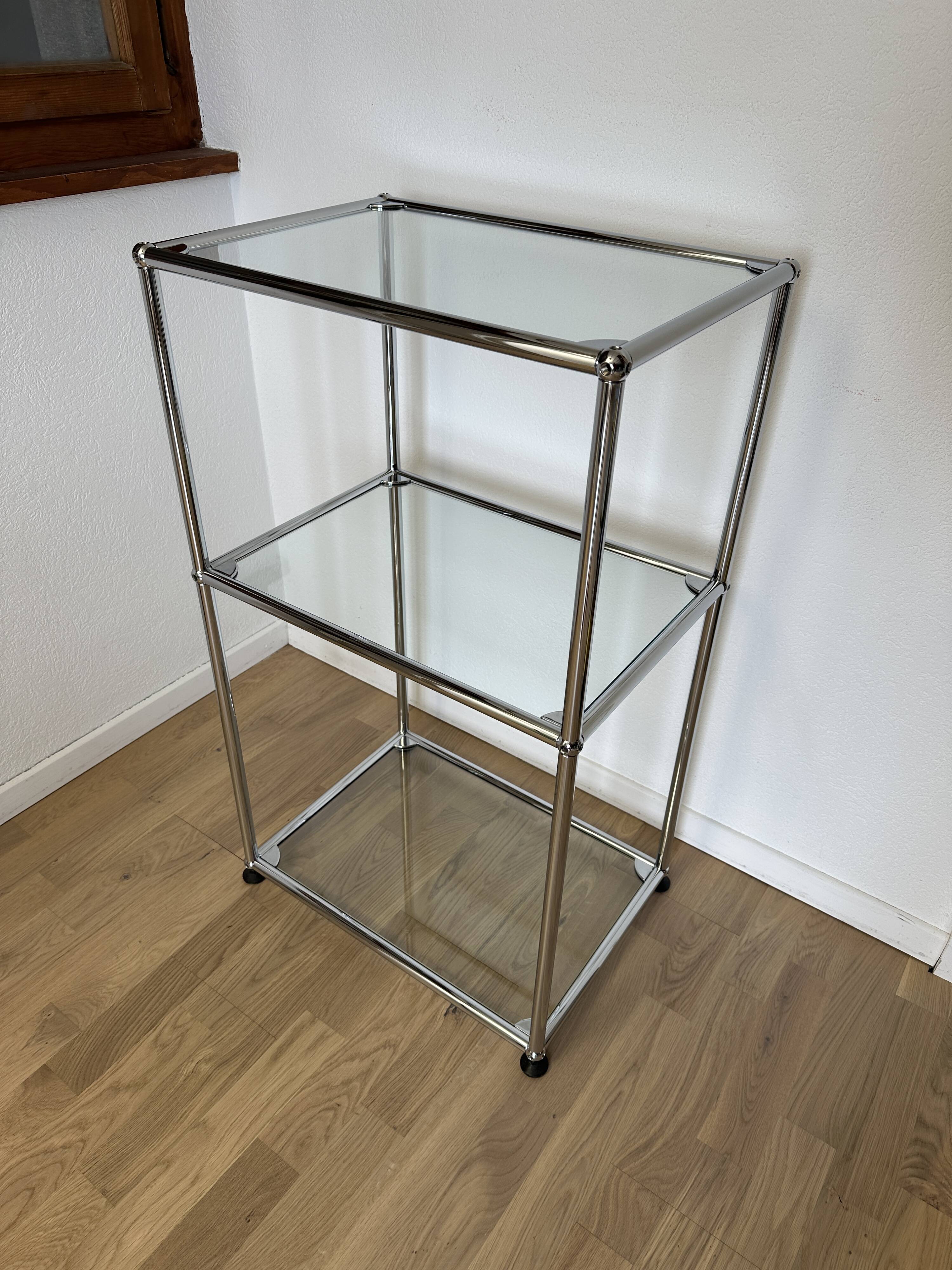 USM Haller glass shelf
