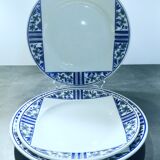 Service 32 pieces in Badonviller earthenware model "Cado"