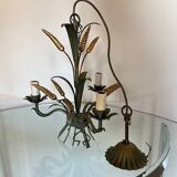 Ear of wheat chandelier from Maison Masca