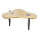 Etched Brass coffee table with Agathe Stones in the style of Lova Creation
