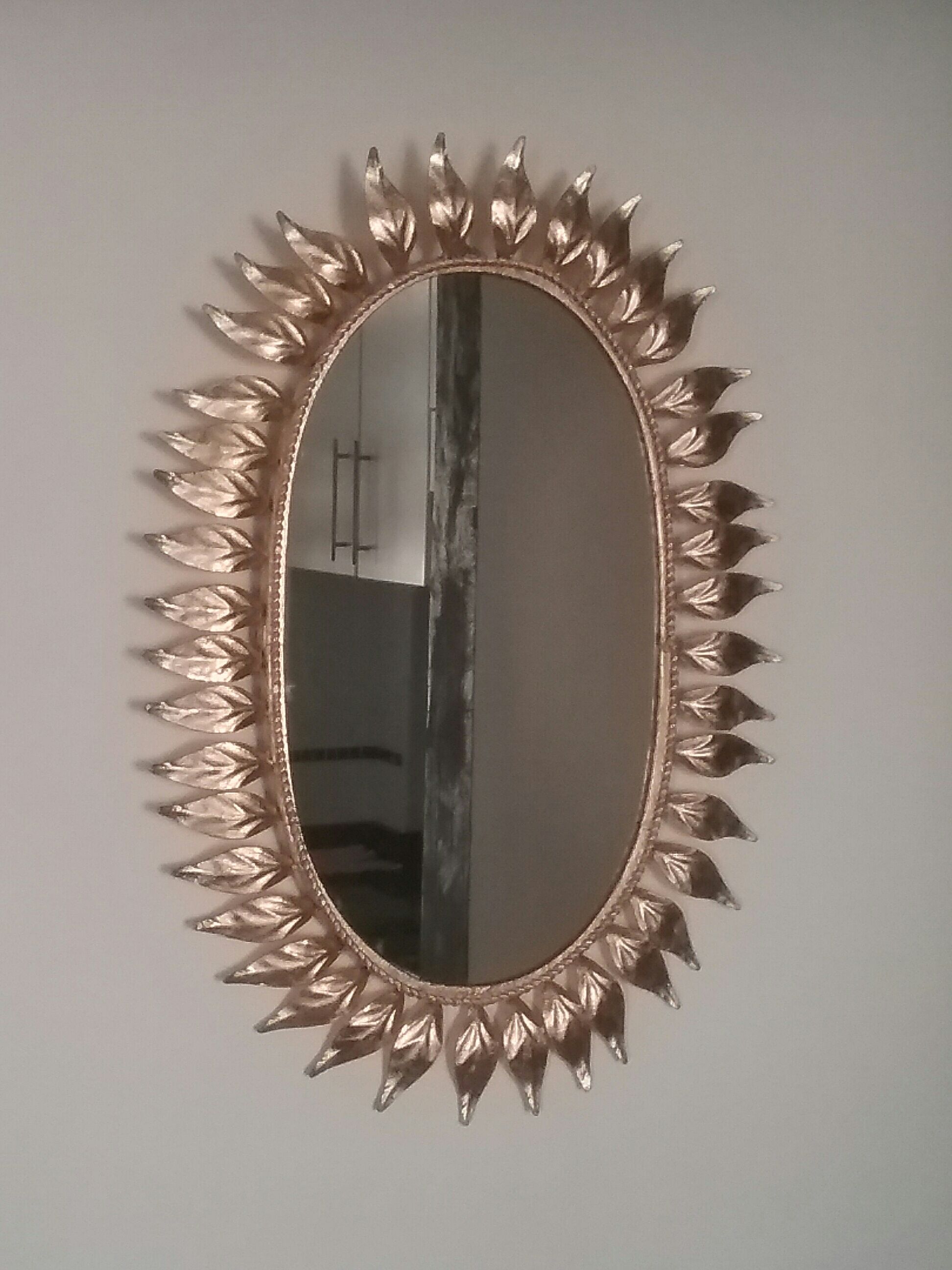 Vintage sun mirror 45x66cm