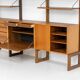 Free standing wall unit by Poul Cadovius for Cado (Denmark, 1960s).