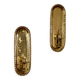 Pair of Mid-Century Swedish Brass Sconces