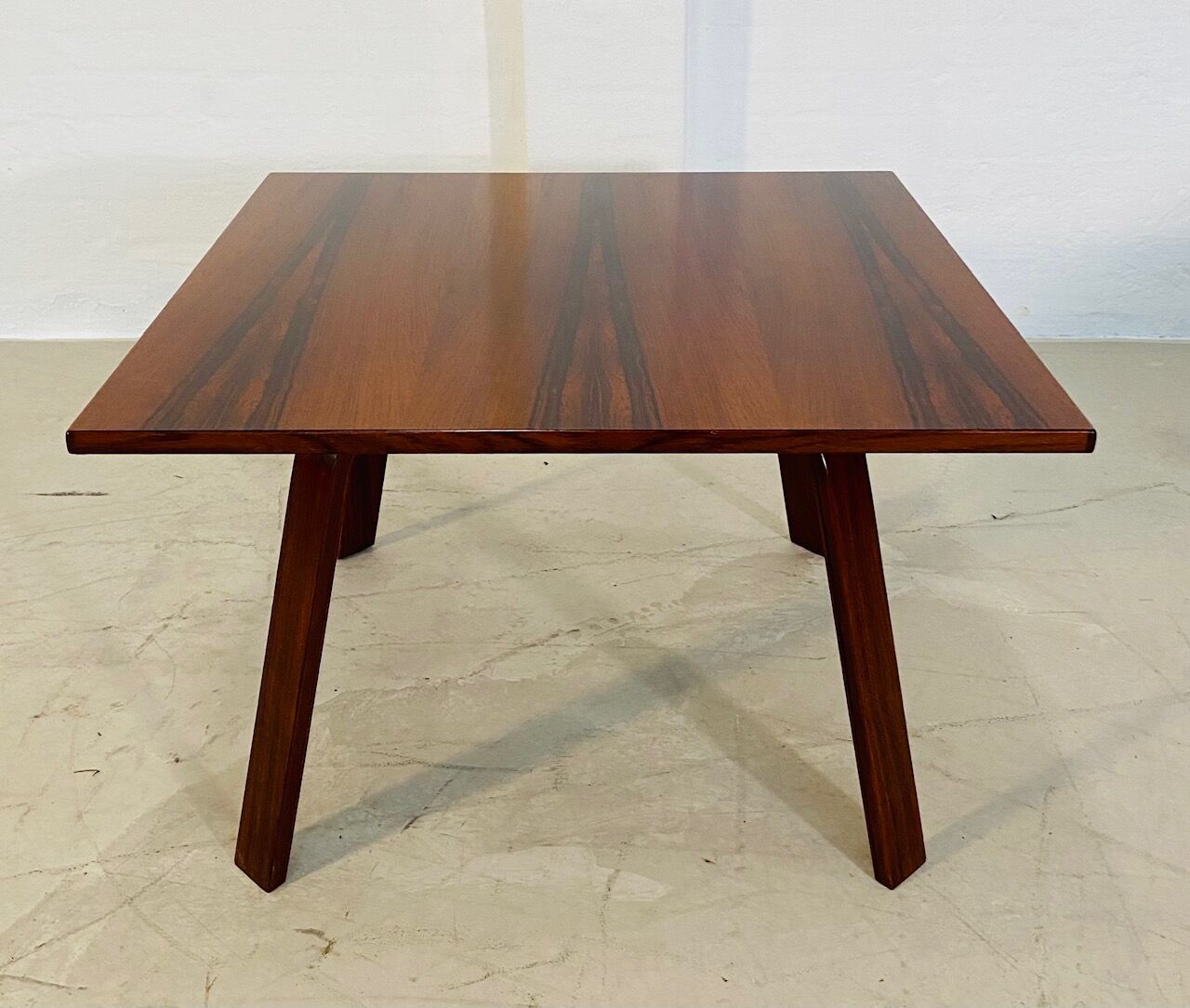 Vintage Danish mid-century rosewood coffee table
