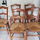 old walnut chairs