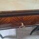 Pair of Mcm italian bedside units tables 1950s