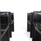 Arrben Solaria leather dining chairs, set of 4 by Tito Agnoli, 1970