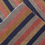 5x7 Faded Blue & Red Vintage Kilim Rug, Antique Home Decor 147x217Cm