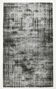 Black & gray turkish rug 302x178cm