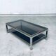 Hollywood Regency Flaminia Two Tier Coffee Table, France, 1970s