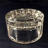 Cendrier en cristal taillé